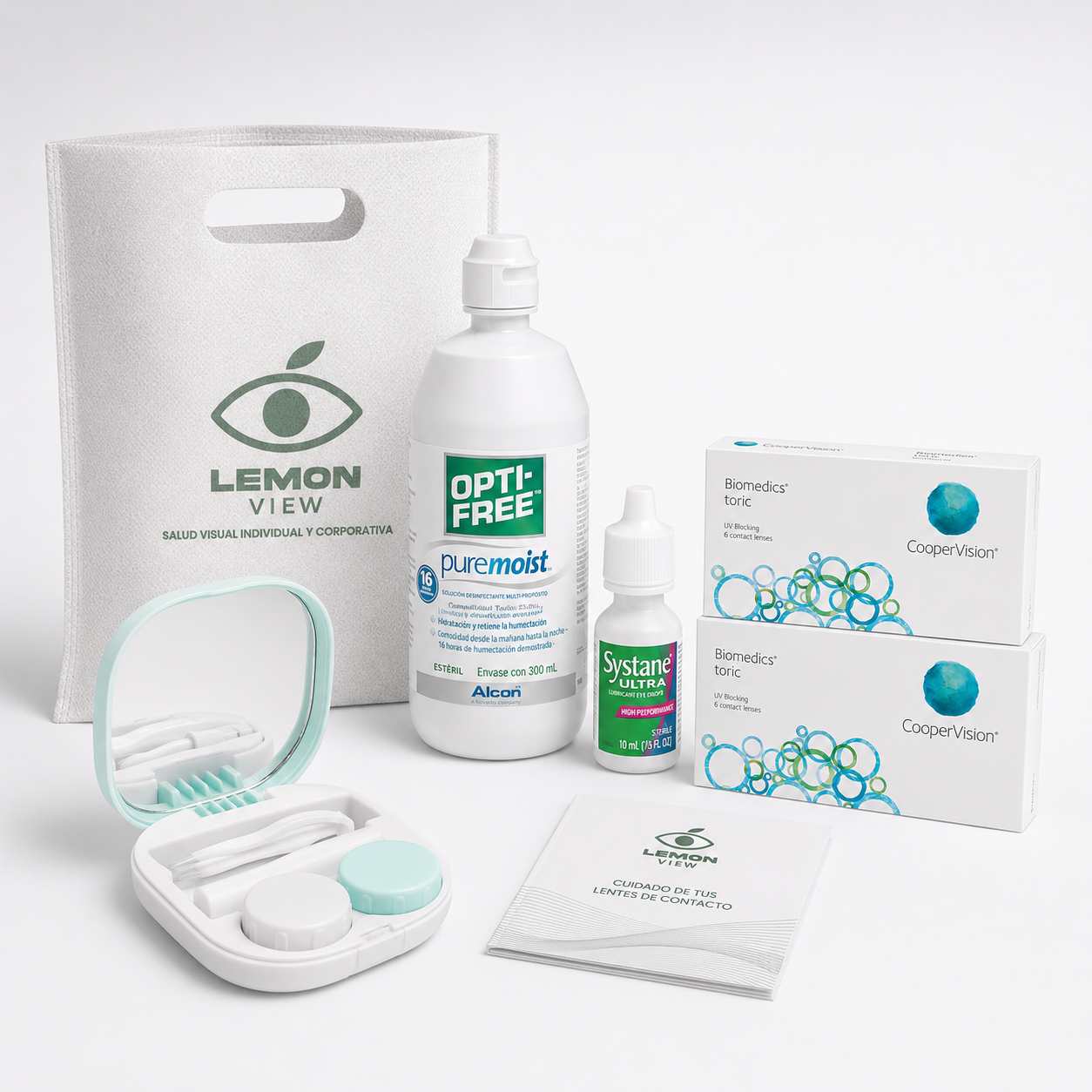 Kit Contact Lemon View Complete – Biomedics Tórico