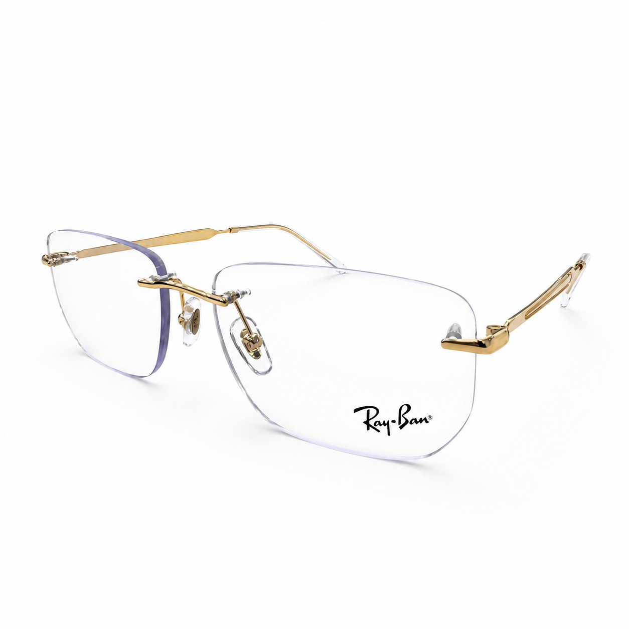 Ray-Ban RB3768V al aire metálico dorado