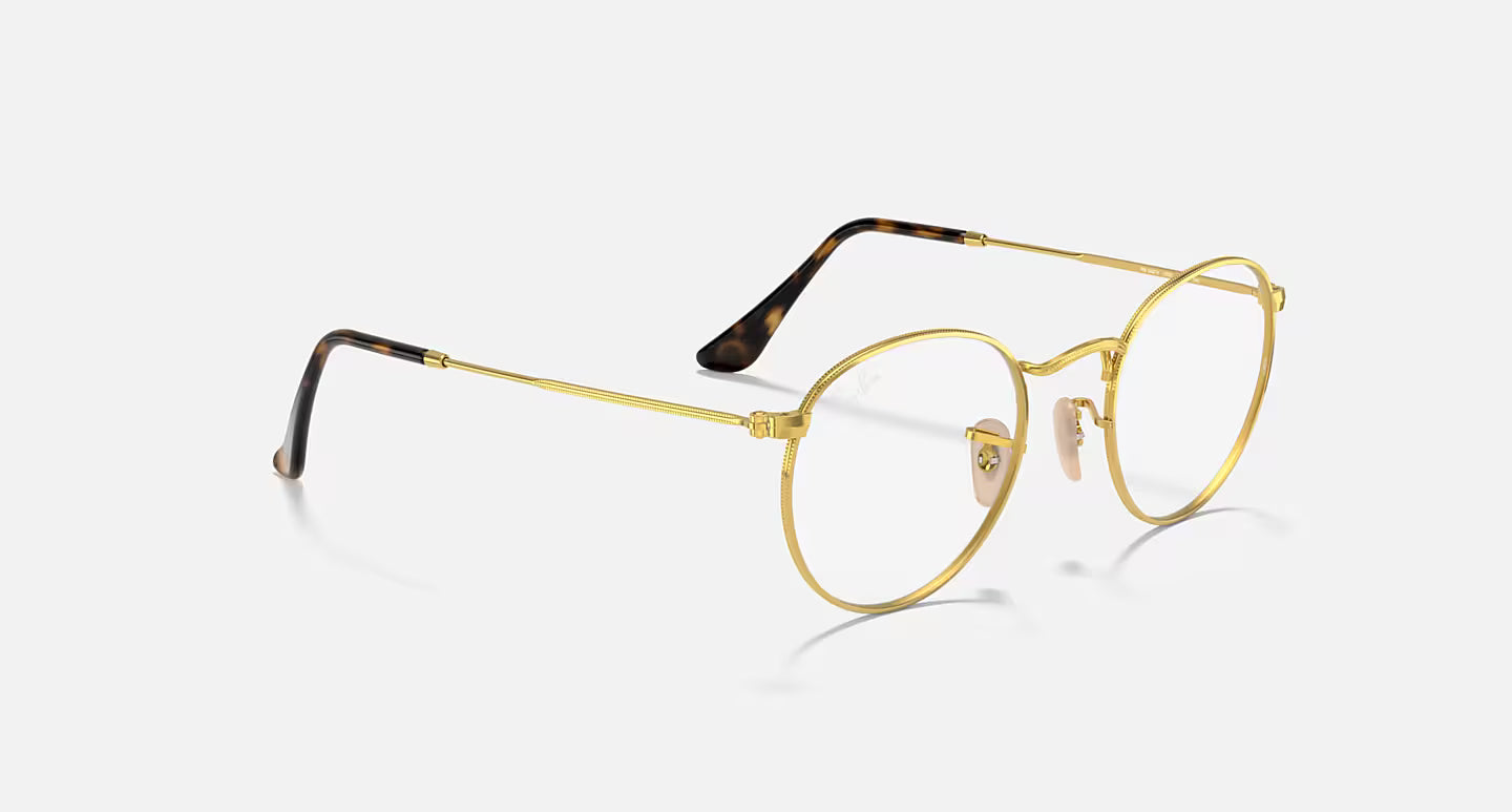 Ray-Ban RB3447V metálico dorado