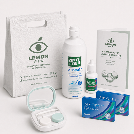 Kit Contact Lemon View Complete – Air Optix Hydraglyde