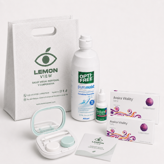 Kit Contact Lemon View Complete – Avaira Vitality Toric