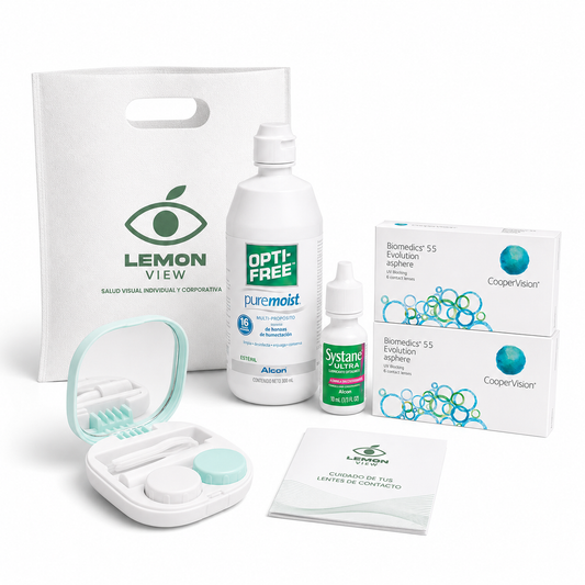 Kit Contact Lemon View Complete – Biomedics Esférico