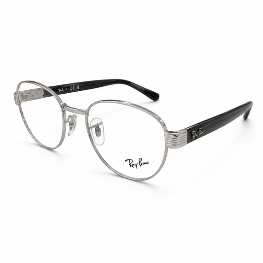 Ray-Ban RB6543 metálico plateado